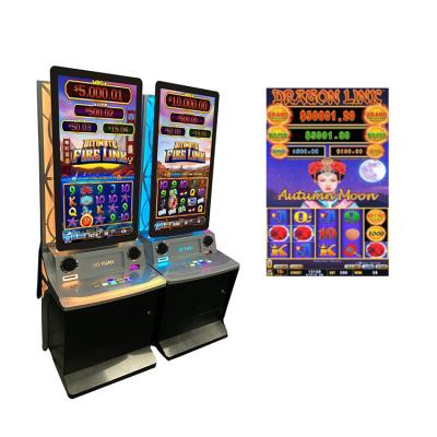 China Metal+Acrylic/Customize 5 Popular American In 1 Fusion 4 Autumn Moon Coin Operated Games Panda Slot Machines Sale for sale