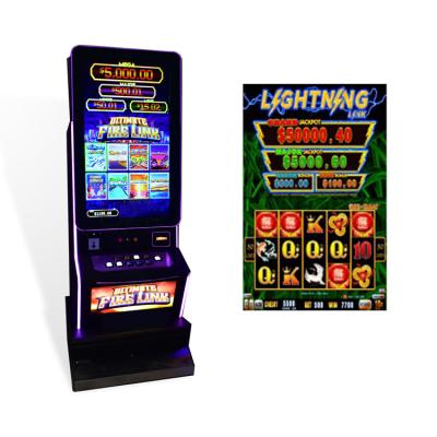 China Metal+Acrylic / Customize Fortune Slot Machine Game Cabinet Adjustable Stake Rate Slot Game For Hot Stuff Eye for sale