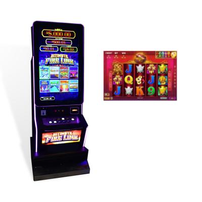 China Metal+Acrylic / Customize Dancing Drums Kirin Fire Slot Machine Game Cheap Casino Slot Game Machines for sale