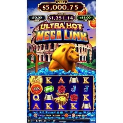 China USA Coin Operated Ultra Hot Mega Link Machine Aracde Firelink Slot Machine Game Panel Software Ultimate Jackpot for sale