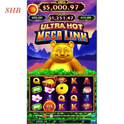 China Ultra Hot Mega Aracde Machine Factory Price Board Slot Machine USA Link Casino Game Coin Operated Game Software for sale