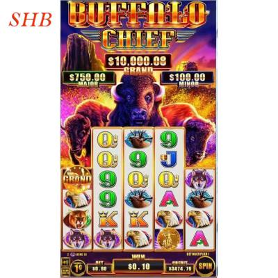 China Hot Aracde Coin Operated Factory Sale Big Batch Buffalo Video Game Machine Electronic Casino Game Arcade Board Slot Game Machine For Sale for sale