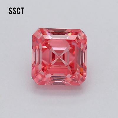 China FASHIONABLE Pure Red Stone Diamond Engagement Ring for sale