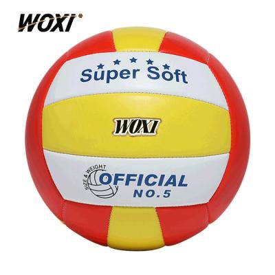 China Cheap Training Official Size Colorful Custom Design Promotional Volleyball for sale