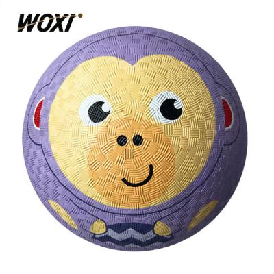 China Wholesale Sport Game Kids Play Ball PVC Solid Color Playground Ball Kickball for sale