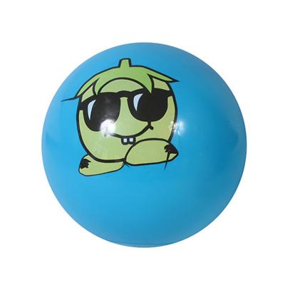 China Promotional Sport Game Logo PVC Printed Inflatable Beach Ball for sale