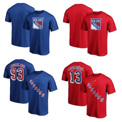 China Mingtong T-shirt Made in China Custom Ice Hockey Wear New York Rangers Jersey Ice Hockey Uniform for sale