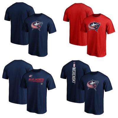 China Mingtong T-shirt Made in China Custom Columbus Blue Jackets Jersey Ice Hockey Wear Jersey Ice Hockey Uniform for sale