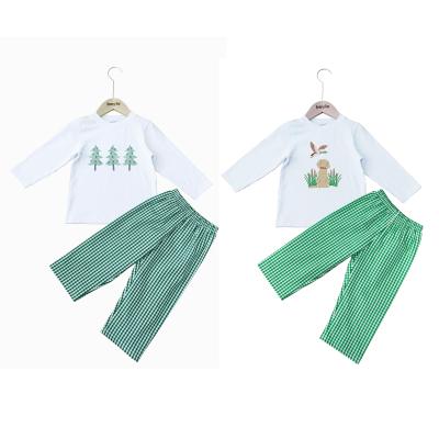 China Fashion\Comfortable\Durable Baby Boy Clothes Autumn Hot Sale Children's Clothing Sets Embroidery Baby Boy Clothing Sets Children's Clothing 2pcs for sale