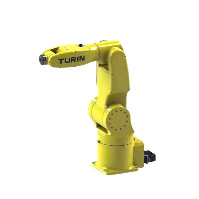 China HOTELS TURIN 6 Axis Handling Robot Arm Reach 910mm Payload 7 Kg Lightweight Robot Arm Kit for sale