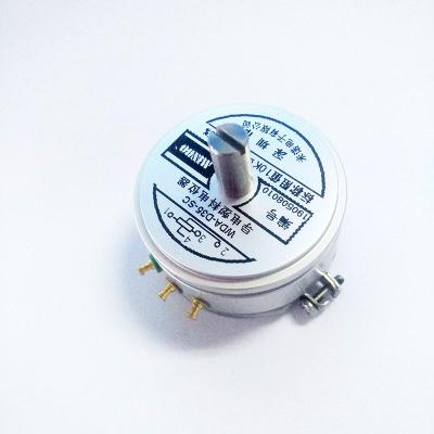 China 90Â ° 180Â ° 345Â ° WDA-D35-SC 1K 2K 5K 360 Degree Rotary Potentiometer Rotation Angle Sensor for sale