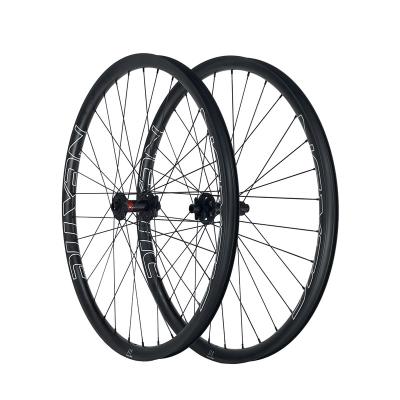 China Enduro 29er 33mm Carbon Wheels Tubeless Ready Wide Bicycle Wheels MTB Mountain Bikes Bicycle Wheels for sale