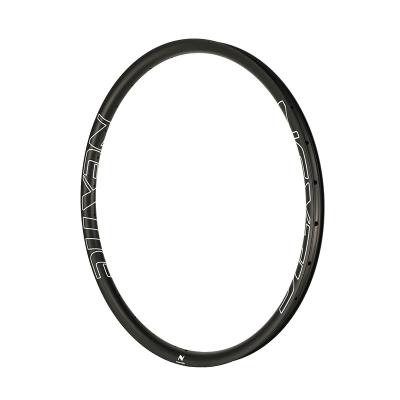 China 29 Inch MTB Mountain Bikes Rim Carbon Rim Clincher Tubeless Compatible 33mm Width for sale