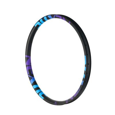 China 29er Mountain Bikes Carbon Rim Strong 41mm Wide 32H Carbon Rims Bike Rim Carbon For Mountain Bikes for sale