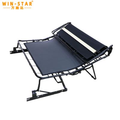 China Industrial Durable Canvas Folding Sofa Bed Frame Slat Bed Mechanism 3 Fold Sofa Bed Mechanism for sale