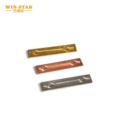 China Furniture Decoration/Decorative Metal Strip Alloy Sofa Crystal Clasp Bedside Buckle/Bed Button For Sale Metal Sofa Decorate Crystal Buckle for sale