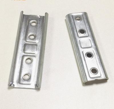 China Furniture V Shape Metal Sofa Connector Section With Zinc Plate for sale