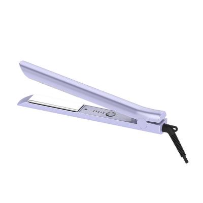 China Auto Shut Off After 60 Minutes Private Label 2 In 1 Titanium Flat Irons Professional Hair Straightener for sale