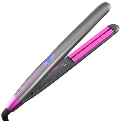 China infrared & Professional Ionic Function Hair Straightener Dual 450 Degree Width Iron Infrared Flat Irons for sale