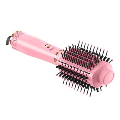 China One Step Hair Dryer and Volumizer Ionic Straightening Brush Blow 3-in-1 Multifunctional Brush Ion Hair Straightener Dryer Negative for sale