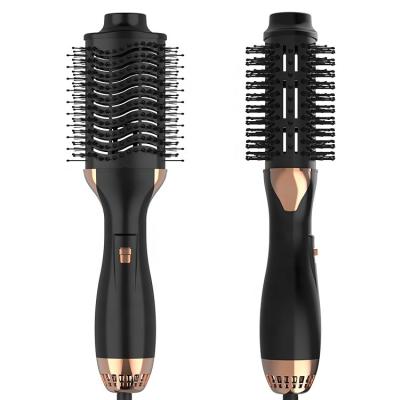 China 2022 New Upgraded Ionic One Step Professional 4 In 1 Ionic Airbrush & Volumizer Blow Dryer Hot Brush for sale