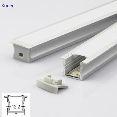 China Led Aluminum Profile Led Strip Light Plastic Cover,2M Aluminium Led Profile,Led Light Aluminum Housing Led Light Bar for sale