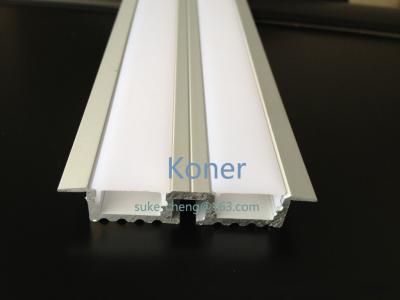 China Surface mounting 10mm led profile, linear LED profile with frosted or clear or opal cover for sale