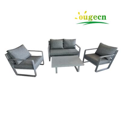 China Contemporary Royal Leisure Bistros Modern Patio Living Aluminum Furniture For Garden Outdoor Living for sale