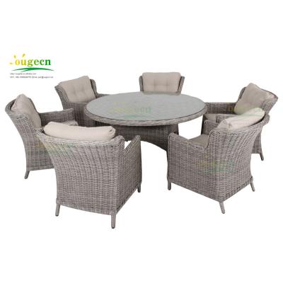 China Contemporary Wicker Bistros Sofa Modern Patio Dining Rattan Furniture For Garden Beach Coffee Table Outdoor Seaside for sale