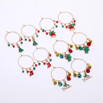 China FASHION Santa Claus Earrings Christmas Tree Earrings From Manufacturer Wholesale New Design for sale