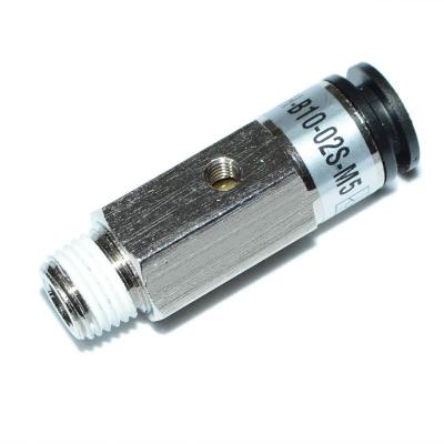 China Building Material Shops AKH Series Male Connector Pneumatic Components With Check Valve SMC One Way Type AKH10B-M5-02S for sale