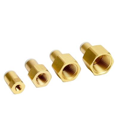 China Garment Shop One Touch Female Connector Hose SMC Style Brass Pneumatic Air Fitting KQ2F10-01/02/03/04 for sale