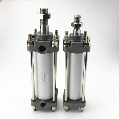 China Hotels Air Pneumatic Components Aluminum Alloy Air Parts Air Cylinder CA2 CDA2 Series CDA2D40-15 for sale