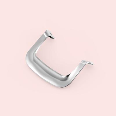 China Viable popular design anti-slip and anti-scalding casting handle for stainless cookware/cast iron/pan handles pot casting handle for sale