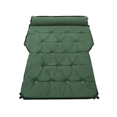 China Luxury 3D Stretch Fabric/TPU Self Inflating Camping Pads Foam Air Mattress, 2.4/3.9 Inch Large Portable Thick Self Camping Inflatable Mattress for sale