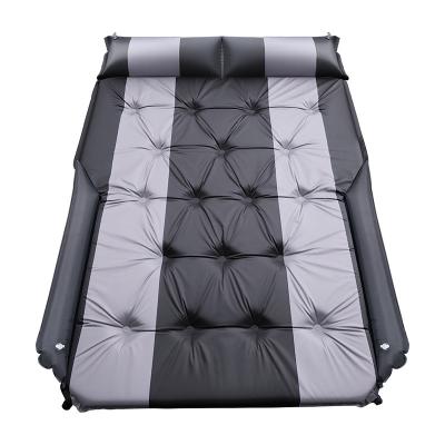 China PVC Self Inflating Sleep Pad Picnic Sleep Mattress Increasing Camping Mat Anti Technics Logo Style Stripes Pattern for sale