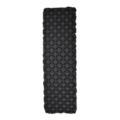 China Custom Nylon TPU Inflatable Outdoor Contract Ripstop Protective Air Mat Sleep Camping Gear Nylon/TPU Foldable Camp Mattress for sale