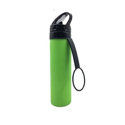 China Factory direct sale silicone bottle sustainable water sports water bottle plastic with good material for sale