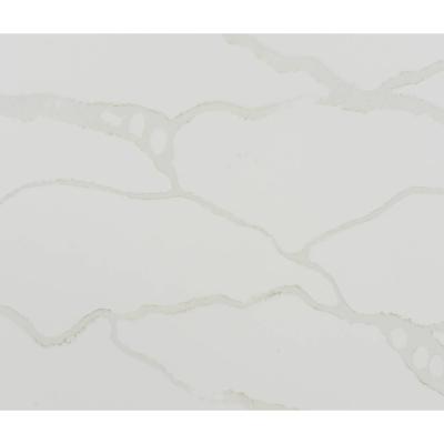 China Durable Pengxiang Manufacturer Artificial Calacatta Quartz Stone Large Vanity Slab Top Kitchen Countertops Cut To Size for sale