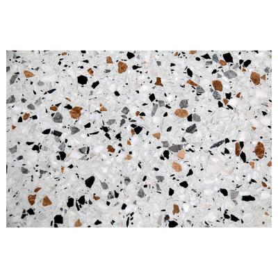 China Contemporary.modern stone design attractive luxury cheap marble garden ceramic terrazzo floor tile for sale