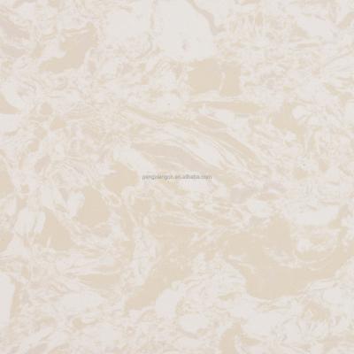 China PENGXIANG Modern Wholesale Artificial Marble Slab Price Best Quality Beige Artificial Marble Perfect Vein Customized Color for sale