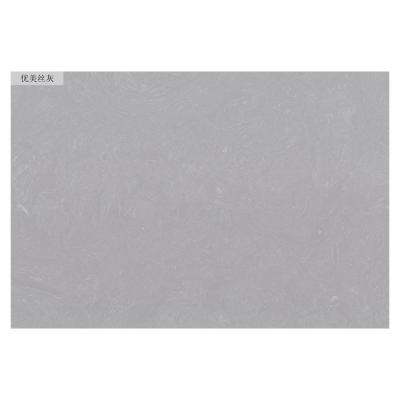 China Modern Factory Direct Gray Top Manufacturers Artificial Marble Modern Dining Table for sale