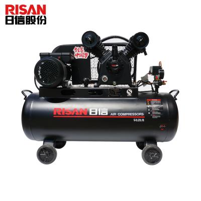 China Risan 3HP 2.2KW Belt Drive Lubricated Portable Air Compressor For Nail Gun for sale