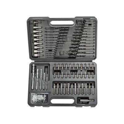 China Steel Drill Bit Set 109 Pieces Precision Screwdriver Bit Set High Quality Material for sale