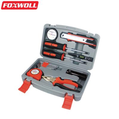 China Repair Tool Kit 14pcs Full Set Screwdriver Hex Wrench Knife Pliers Household Tool Kit for sale