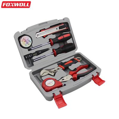 China Repair Tool Kit 14pcs Full Set Screwdriver Hex Wrench Knife Pliers Household Tool Kit for sale