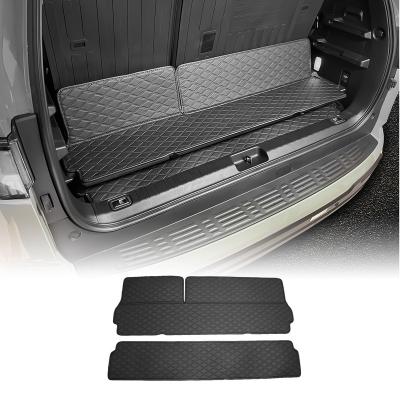 China Business/Luxury 5d Car Trunk For 2023 Toyota Sequoia 2022 Waterproof Leather Car Trunk Mat Protection Pads for sale