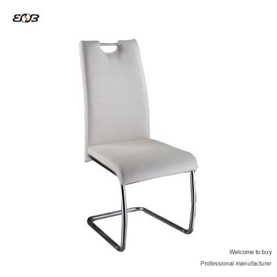 China Modern Style PU Leather Stainless Steel Dining Chair Office Meeting Chair Popular chair for sale