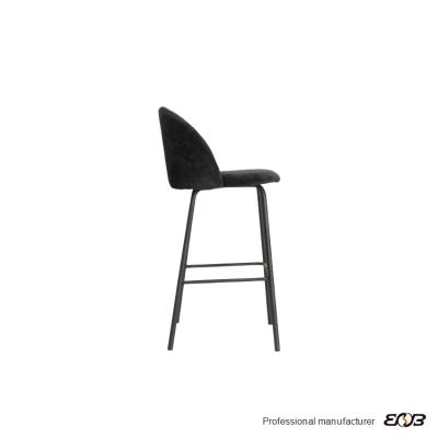 China Modern Design Bar Furniture Metal Legs Barstool Bar Chairs for sale