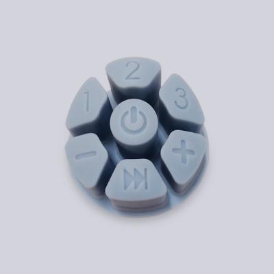 China Custom Conductive Silicone Button Child Car Conductive Silicone Keypad for sale